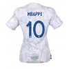 Maglia ufficiale Francia Kylian Mbappé 10 Trasferta Mondiali 2022 per Donna